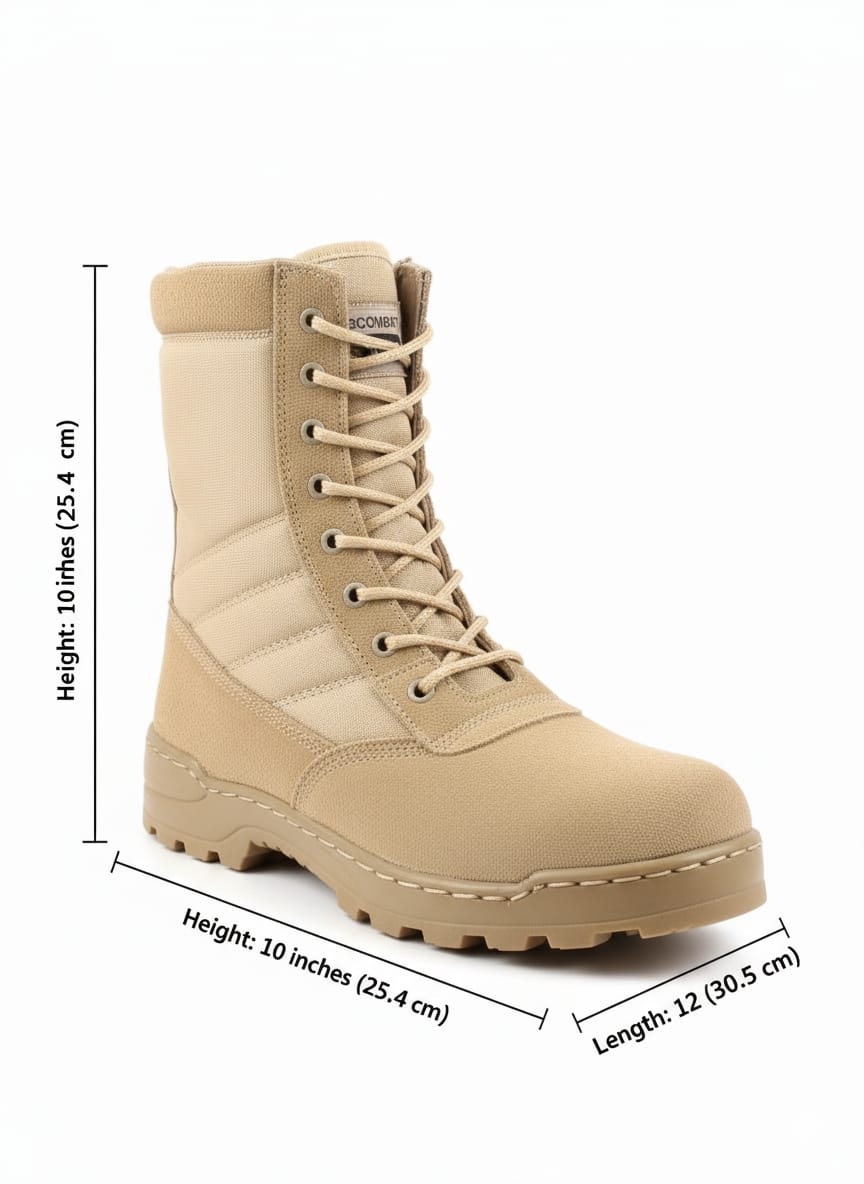 Premium Combat Shoes ( Desert Color )