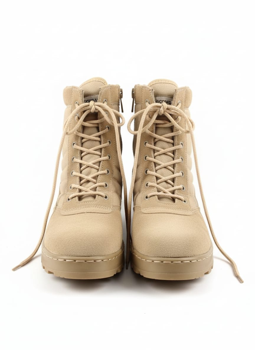 Premium Combat Shoes ( Desert Color )